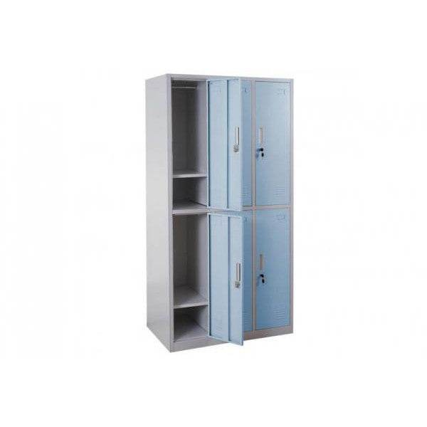 Schliessfach, Schliessfachschrank, Umkleidekabine, Spind, Metall 12 Fächer - Palo24