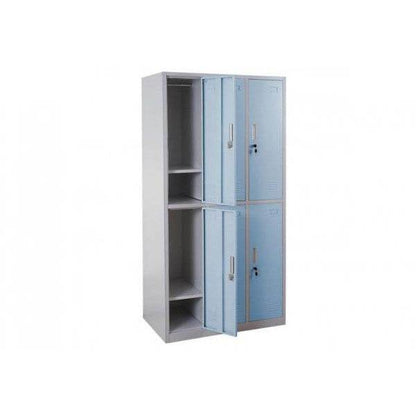 Schliessfach, Schliessfachschrank, Umkleidekabine, Spind, Metall 12 Fächer - Palo24
