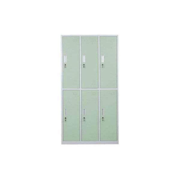 Schliessfach, Schliessfachschrank, Umkleidekabine, Spind, Metall 12 Fächer - Palo24