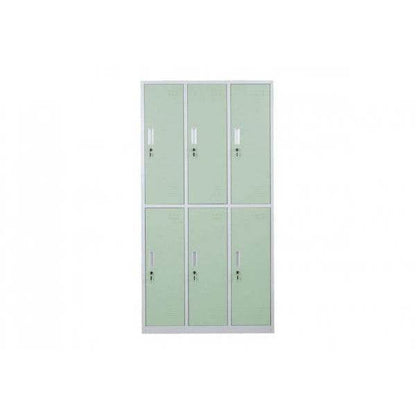 Schliessfach, Schliessfachschrank, Umkleidekabine, Spind, Metall 12 Fächer - Palo24