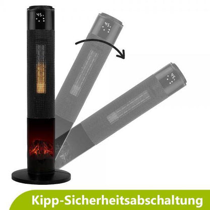 Turm-Keramikheizer 2-Stufig 1000 / 2000 Watt 2kW TT-KH-073 - Palo24