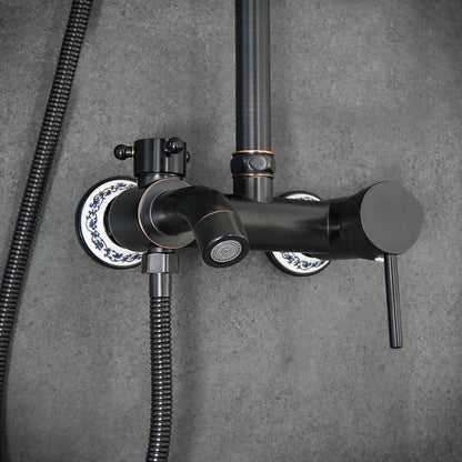 Brausebatterie DERBY Schwarz - Palo24