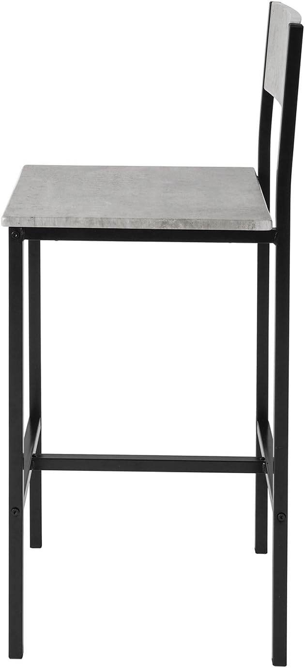 Barstühle 2er set | Tresenhocker | Sitzhöhe 67cm | Metall | FST53-HGx2 - Palo24