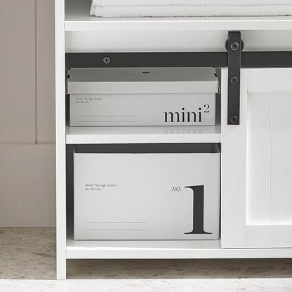Waschbeckenunterschrank | Badschrank | Waschtisch Weiss BZR61-W - Palo24