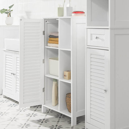 Badkommode | Badzimmerschrank | Flurschrank Weiss BZR39-W - Palo24