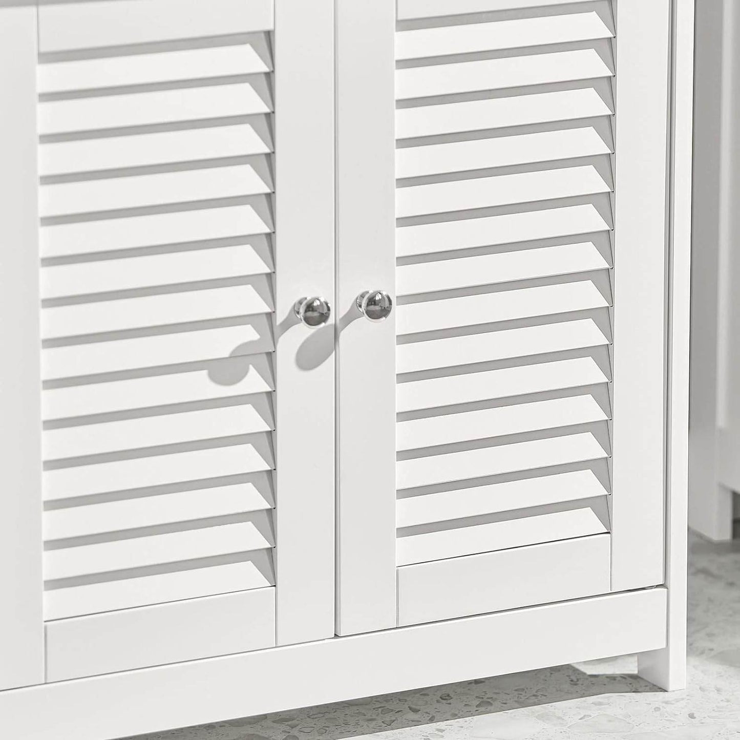 Waschbeckenunterschrank | Badezimmerunterschrank Weiss FRG237-II-W - Palo24