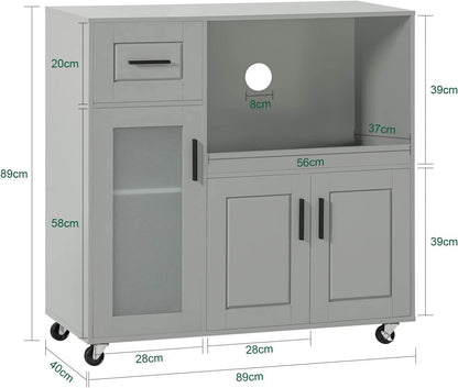 Küchenschrank | Sideboard | Flurschrank | Küchenwagen | FSB78-HG - Palo24