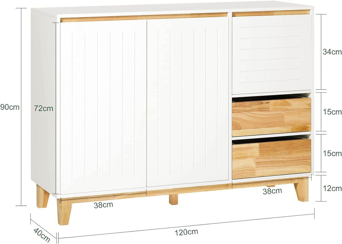Küchenschrank | Sideboard | Flurschrank | Kommode | TV-Schrank | FSB75-WN - Palo24
