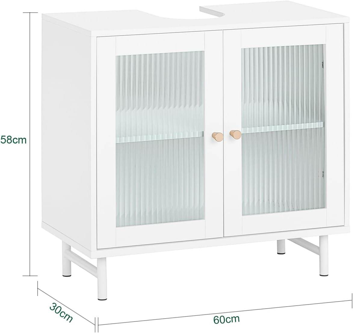 Waschbeckenunterschrank | Badschrank | Waschtisch | Badmöbel | BZR115-W - Palo24