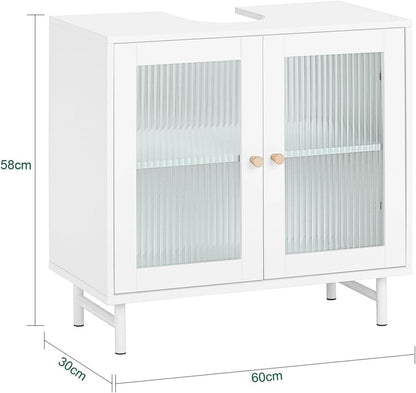 Waschbeckenunterschrank | Badschrank | Waschtisch | Badmöbel | BZR115-W - Palo24