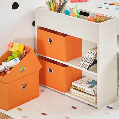 Kindertisch Mit 2 Stühlen | Kindersitzgruppe | Spieltisch | Weiss| KMB75-W - Palo24
