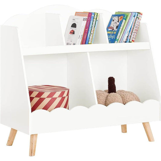 Kinderbücherregal | Aufbewahrungsregal | Montessori Regal | Weiss - Palo24