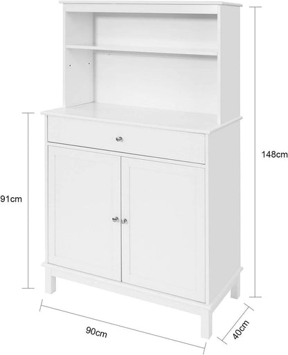Küchenschrank | Beistellschrank | Sideboard Weiss FSB26-W - Palo24
