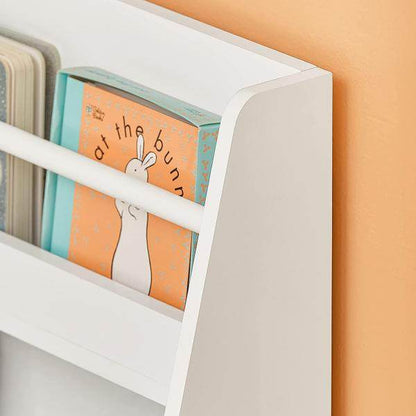 Kinderregal | Wandregal | Aufbewahrungsregal Für Kinder | Weiss - Palo24