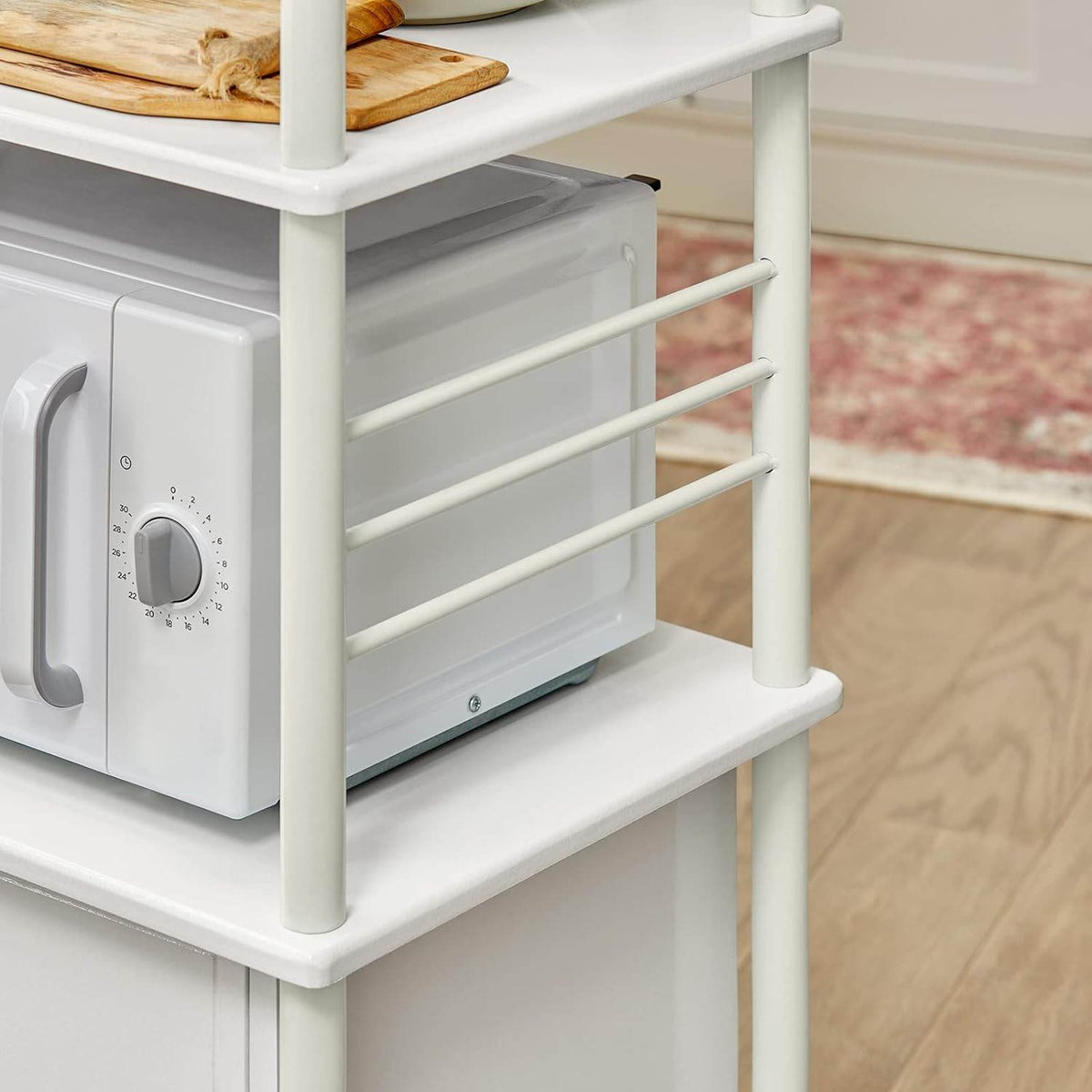 Mikrowellenschrank | Küchenschrank | Mehrzweckschrank Weiss FRG12-W - Palo24