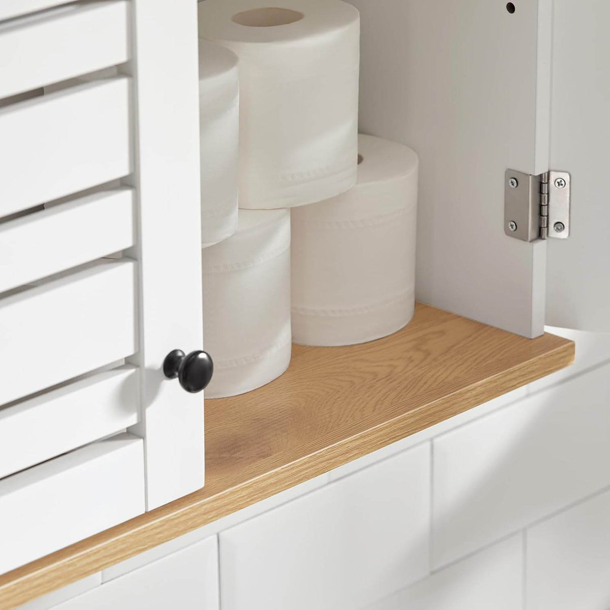 Wandschrank Bad | Hängeschrank | Badschrank Weiss BZR42-W - Palo24