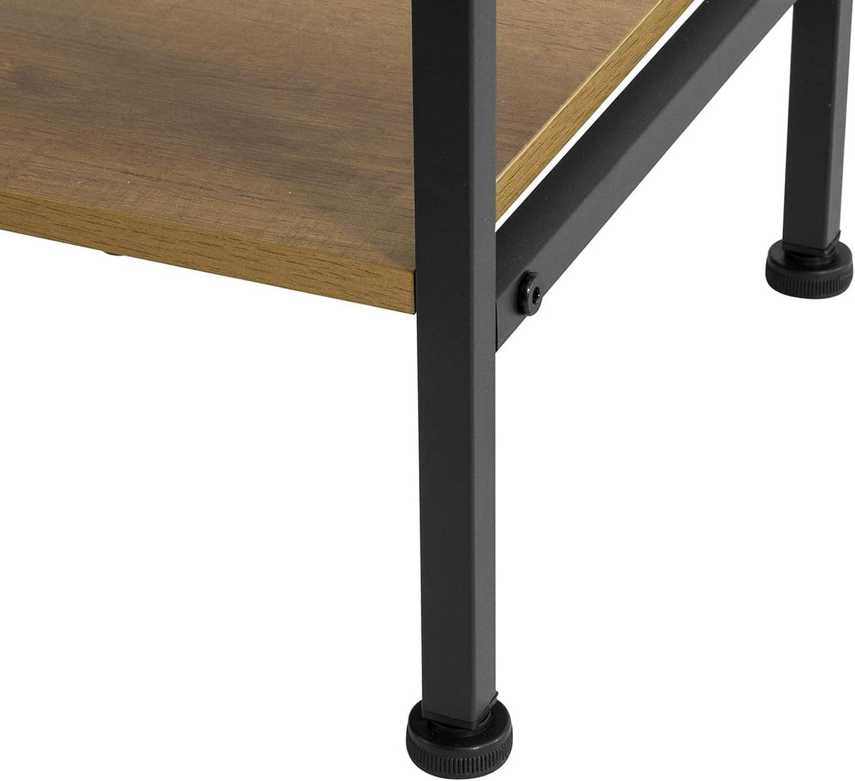 Konsolentisch mit 3 Ablagen | Flurtisch | Sideboard Metall | FSB35-PF - Palo24