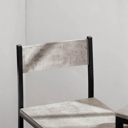 Bartisch mit 2 Hockern | Bartisch set | 3-teilig | OGT03-HG - Palo24