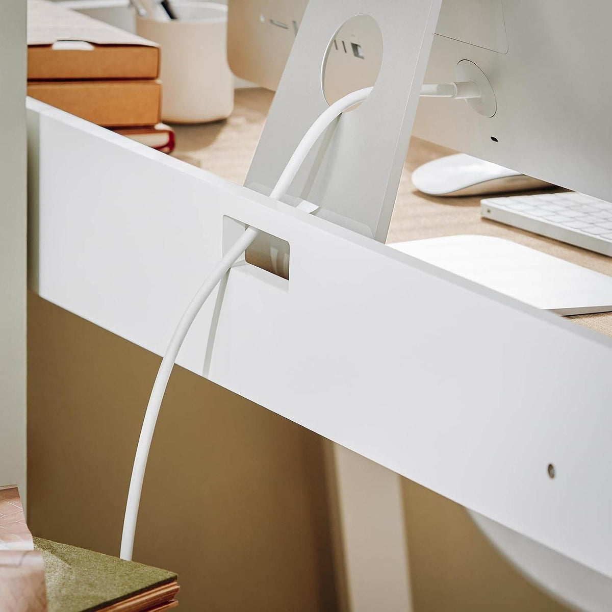 Schreibtisch | Bürotisch | Kinderschreibtisch | Weiss-Natur - Palo24
