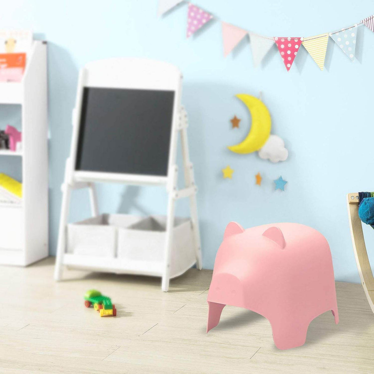 Kindehocker | Tierhocker | Schweindesign | Pink | KMB14-P - Palo24