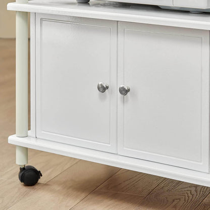 Mikrowellenschrank | Küchenschrank | Mehrzweckschrank Weiss FRG12-W - Palo24