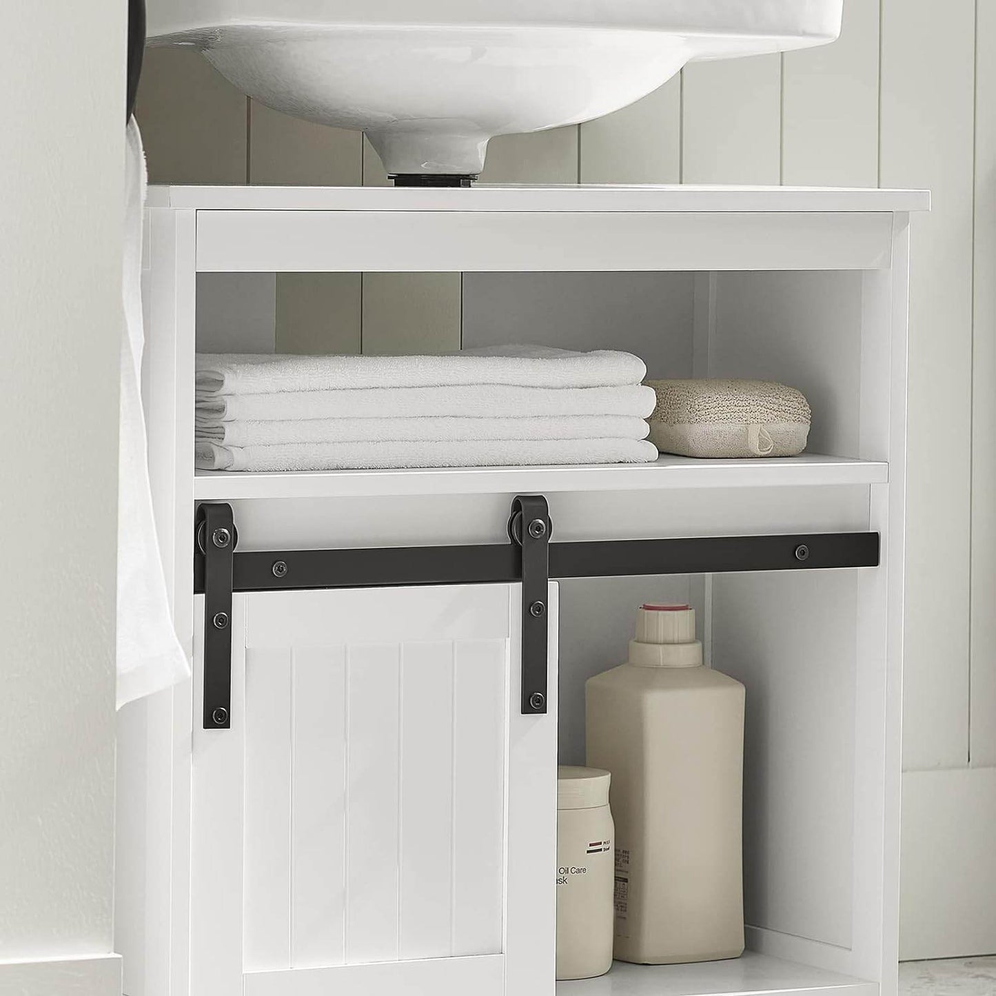 Waschbeckenunterschrank | Badschrank | Waschtisch Weiss BZR61-W - Palo24