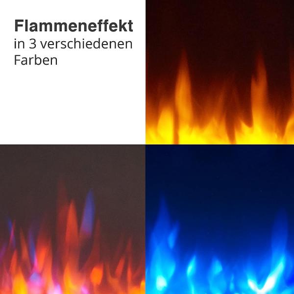 RICHEN  Elektrischer Einbaukamin Fiamma 60" - Elektrokamin - Palo24