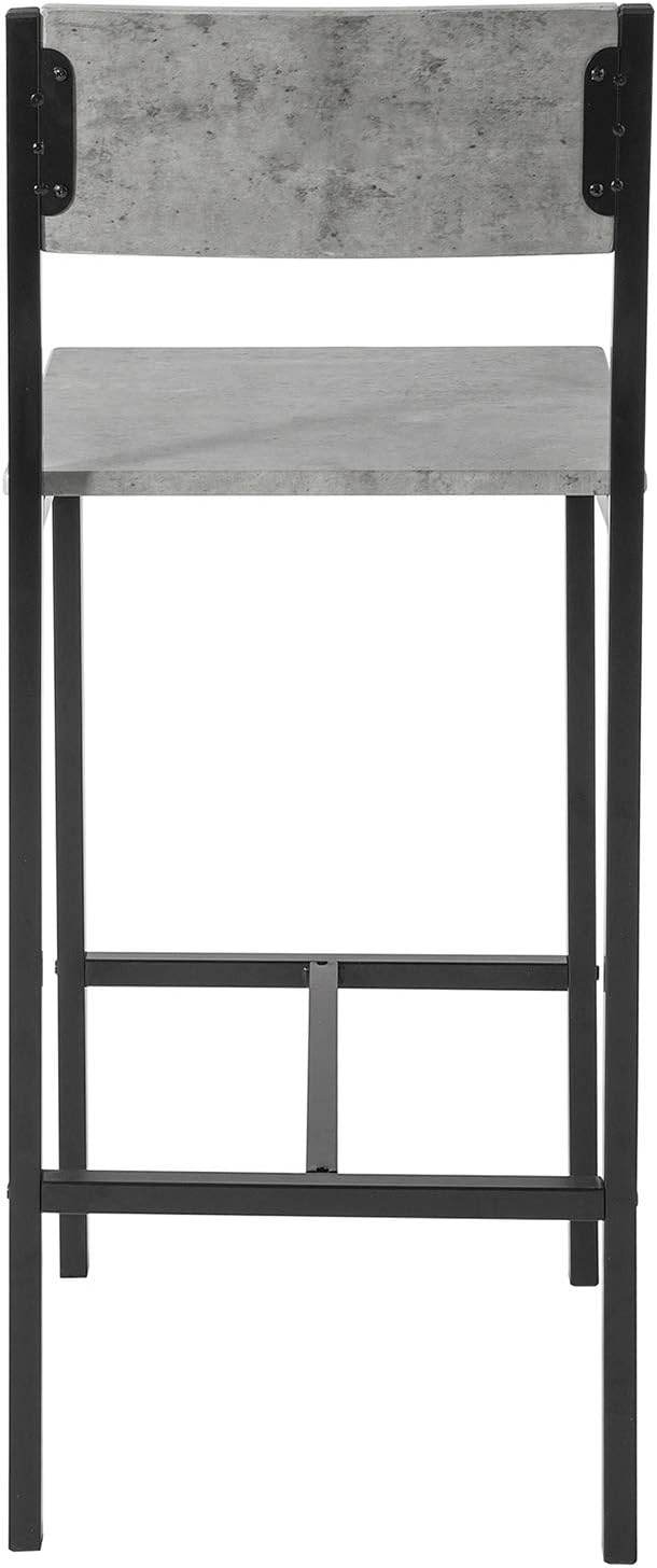 Barstühle 2er set | Tresenhocker | Sitzhöhe 67cm | Metall | FST53-HGx2 - Palo24