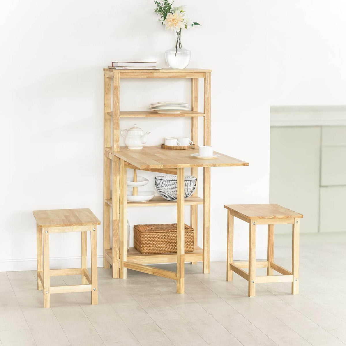 Klappbarer Esszimmertisch | Küchentisch | Holztisch | FWT70-N - Palo24