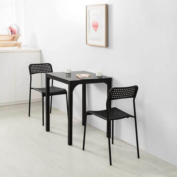 Bartisch | Stehtisch | Küchentisch | Gartentisch | Schwarz - Palo24