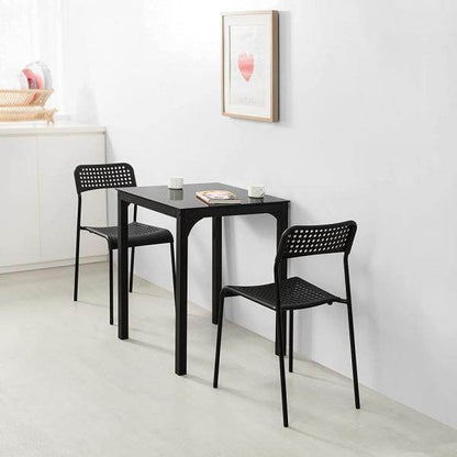 Bartisch | Stehtisch | Küchentisch | Gartentisch | Schwarz - Palo24