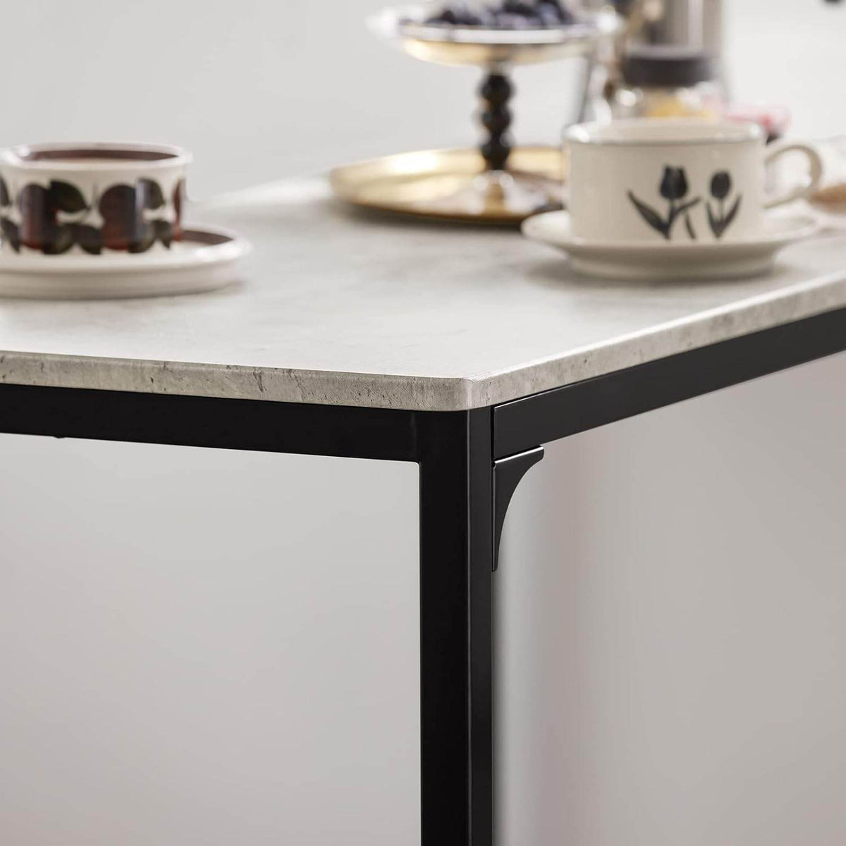 Bartisch mit 2 Hockern | Bartisch set | 3-teilig | OGT03-HG - Palo24