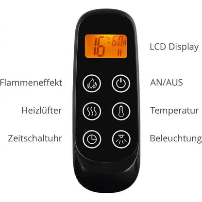 X RICHEN Elektrokamin - Elektrischer Standkamin Castor - Palo24