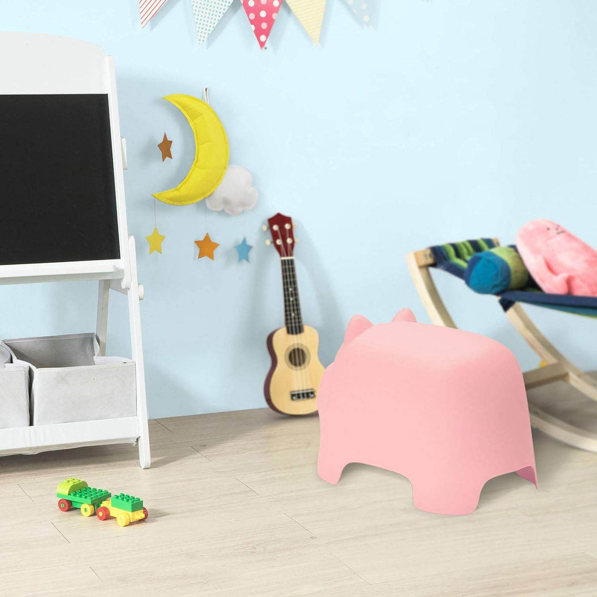 Kindehocker | Tierhocker | Schweindesign | Pink | KMB14-P - Palo24