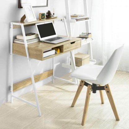 Schreibtisch | Bürotisch | Arbeitstisch | Weiss-Natur - Palo24