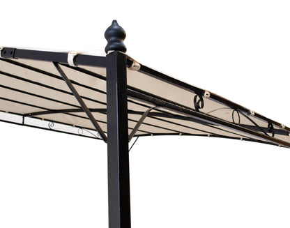 Ersatzdach für Anbaupavillon PVC-beschichtet