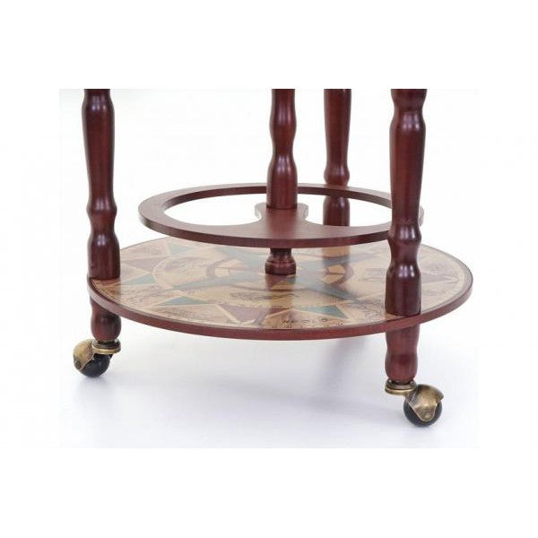 Globusbar Minibar Hausbar Weinregal, Weltkugel Ø 33cm rollbar - Palo24