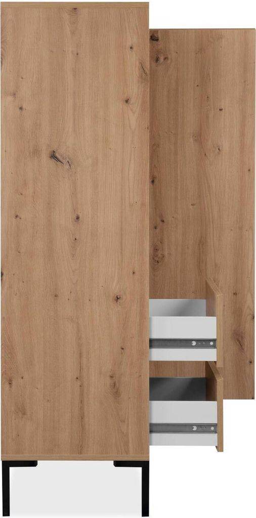 Kommode Sideboard Highboard Eiche Industrial Style - Palo24