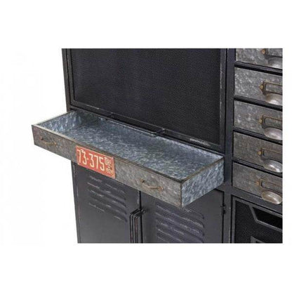 Apothekerkommode Schubladenschrank Sideboard, Industriedesign 115x89x35cm - Palo24