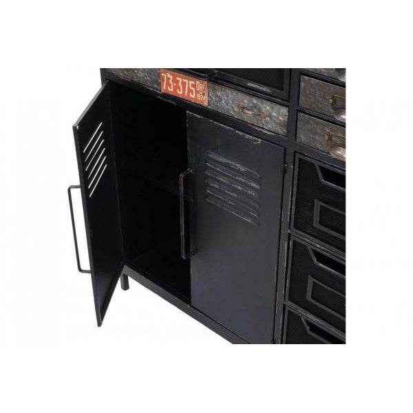 Apothekerkommode Schubladenschrank Sideboard, Industriedesign 115x89x35cm - Palo24
