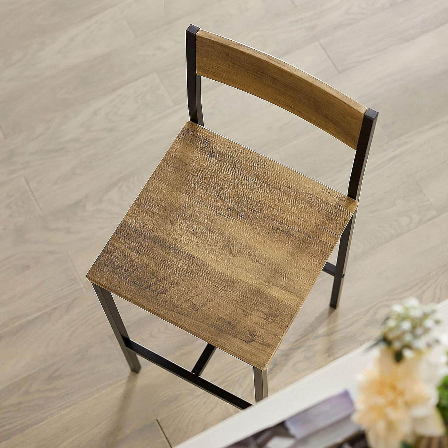 Barstühle 2er set | Tresenhocker | Sitzhöhe 67cm | Metall | FST53-XLX2 - Palo24