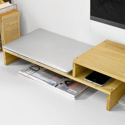 Design Monitorerhöhung für 2 Monitore | Monitorständer | BBF07-N - Palo24