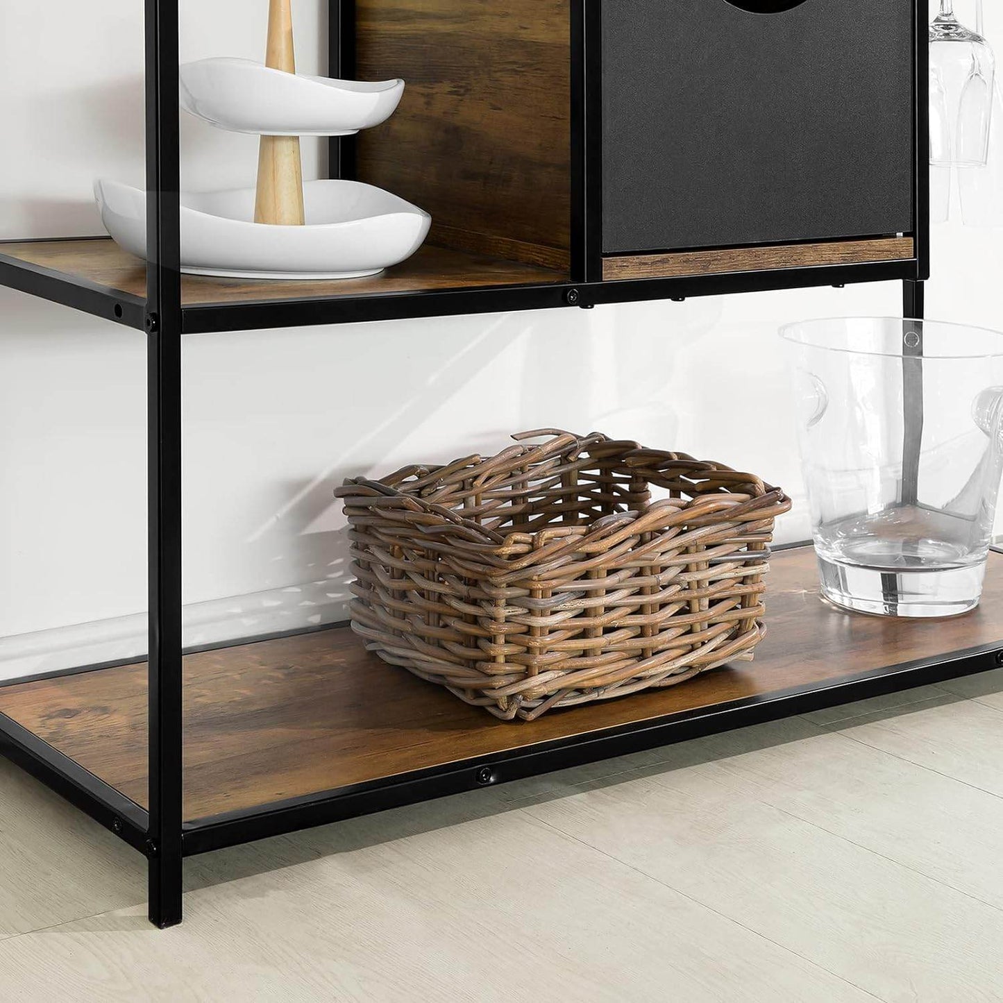 Konsolentisch mit Metallrahmen | Flurtisch | Sideboard | FSB56-F - Palo24