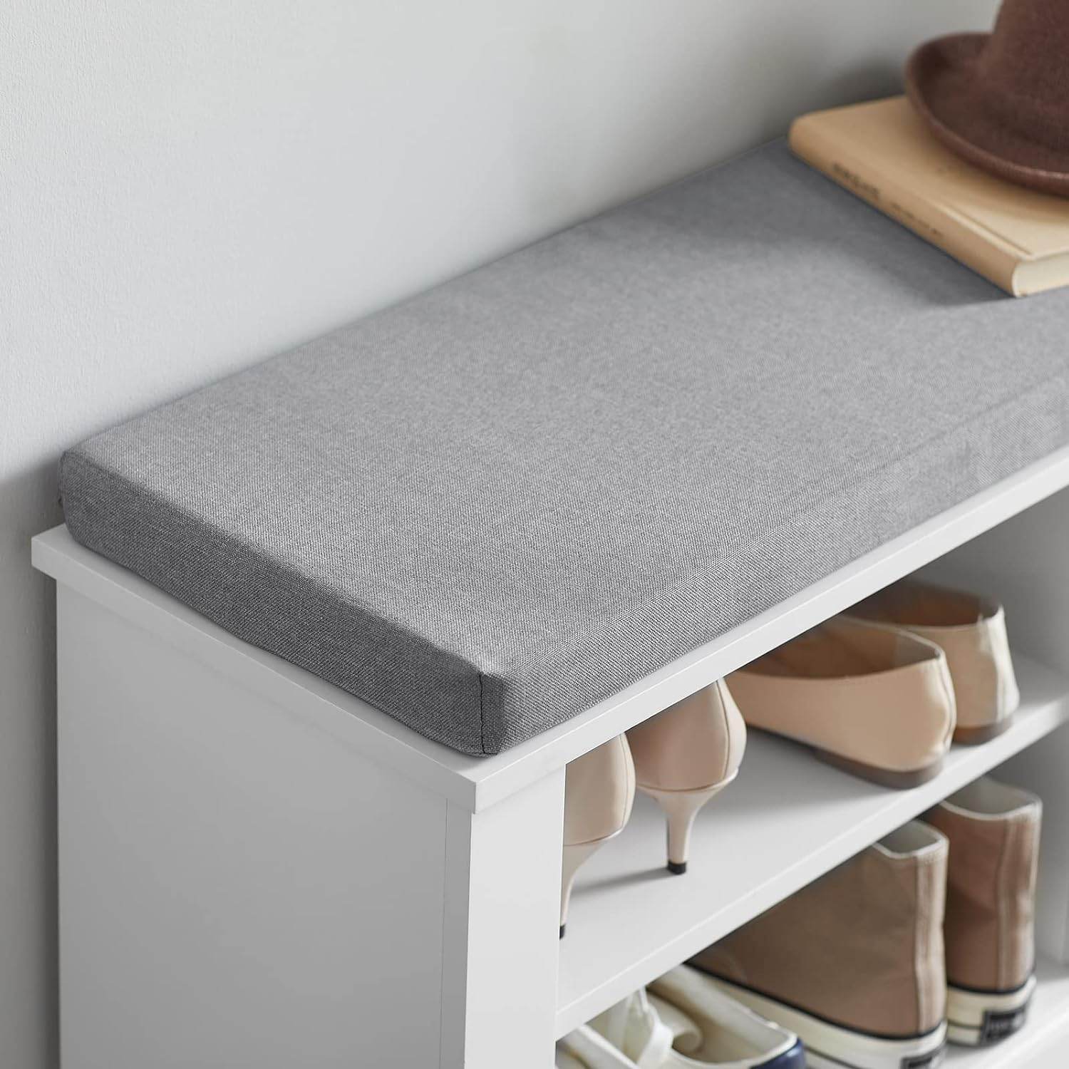 Garderobenbank | Sitzbank | Schuhbank Weiss FSR84-W - Palo24