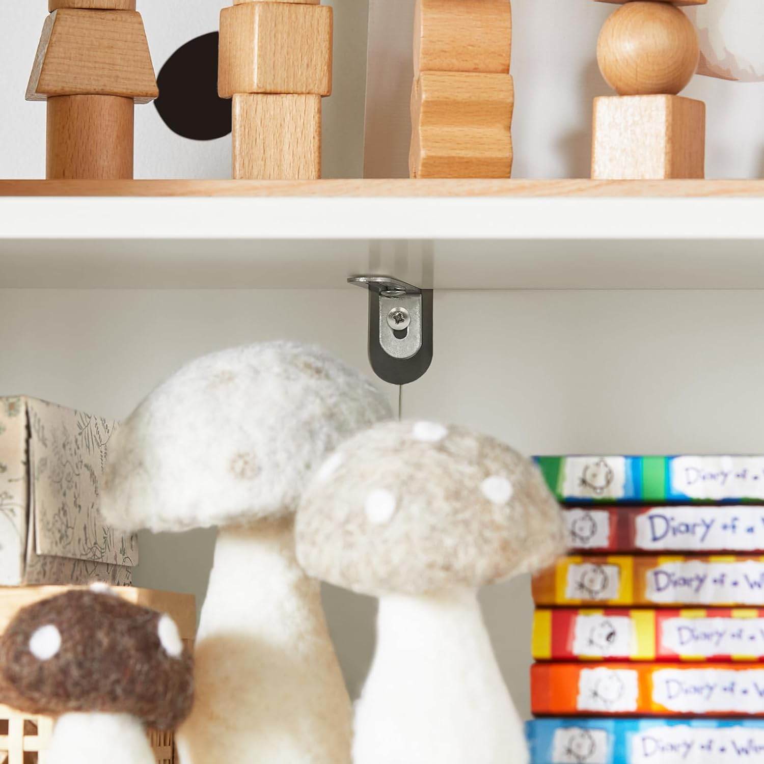 Kinderregal mit Boxen | Spielzeugregal | Bücherregal für Kinder | KMB68-W - Palo24