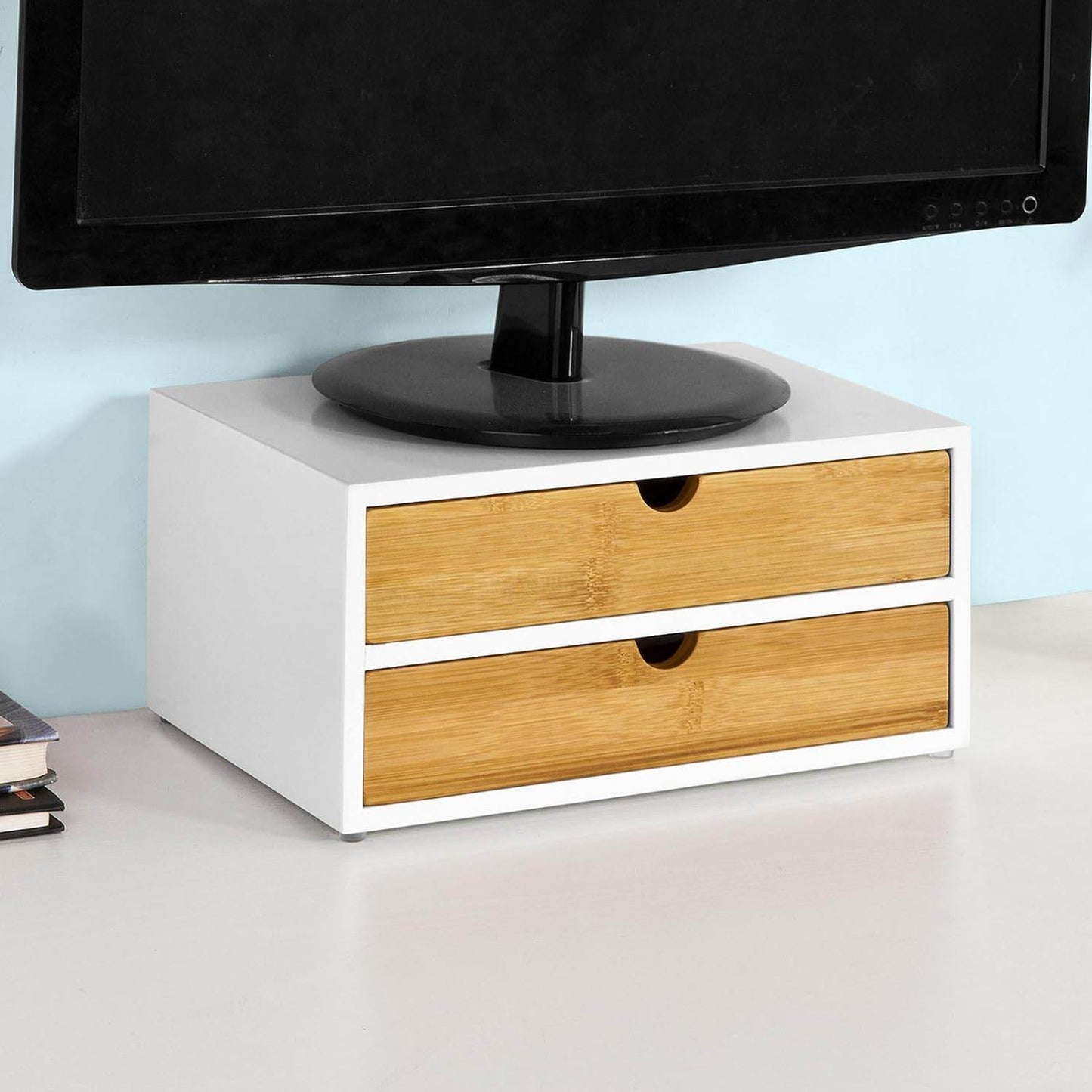 Kaffeekapsel Box | Aufbewahrungsbox | Schubladenbox Bambus | FRG180-WN - Palo24