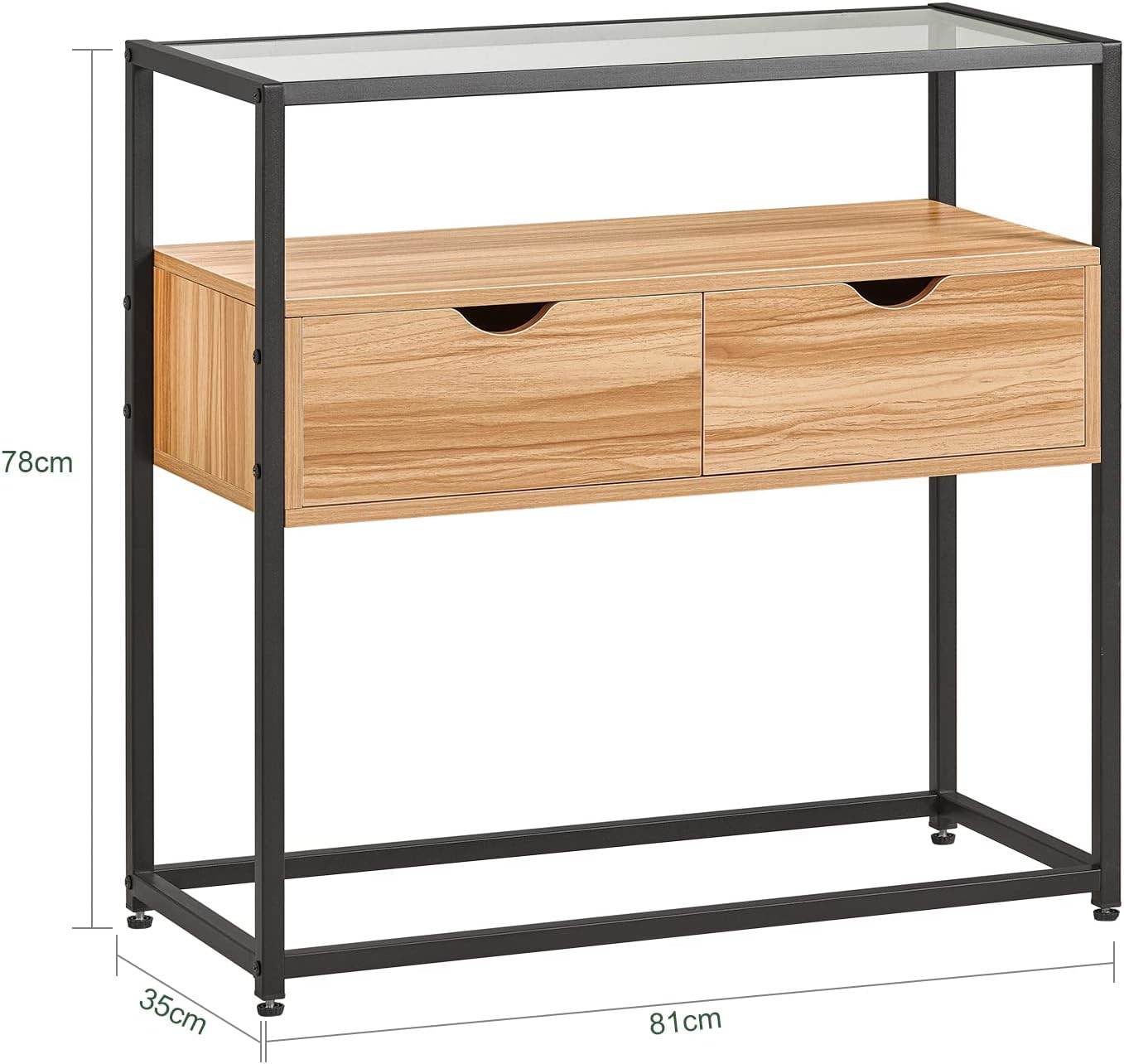 Beistelltisch | Sideboard | Flurtisch | Konsolentisch Natur | FSB54-N - Palo24