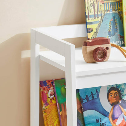 Kinderbücherregal | Spielzeugregal | Aufbewahrungsregal für Kinder | KMB31-W - Palo24