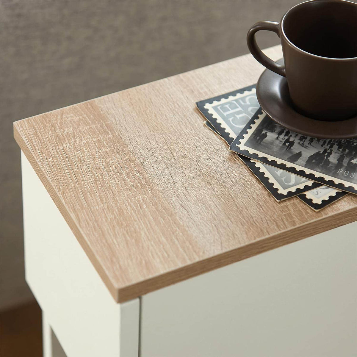 Nachttisch mit Schublade | Couchtisch | Sofatisch | Beistelltisch | FBT111-WN - Palo24