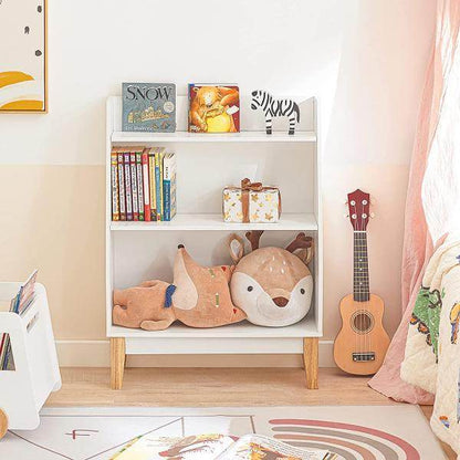 Kinderbücherregal | Aufbewahrungsregal Für Kinder | Weiss - Palo24